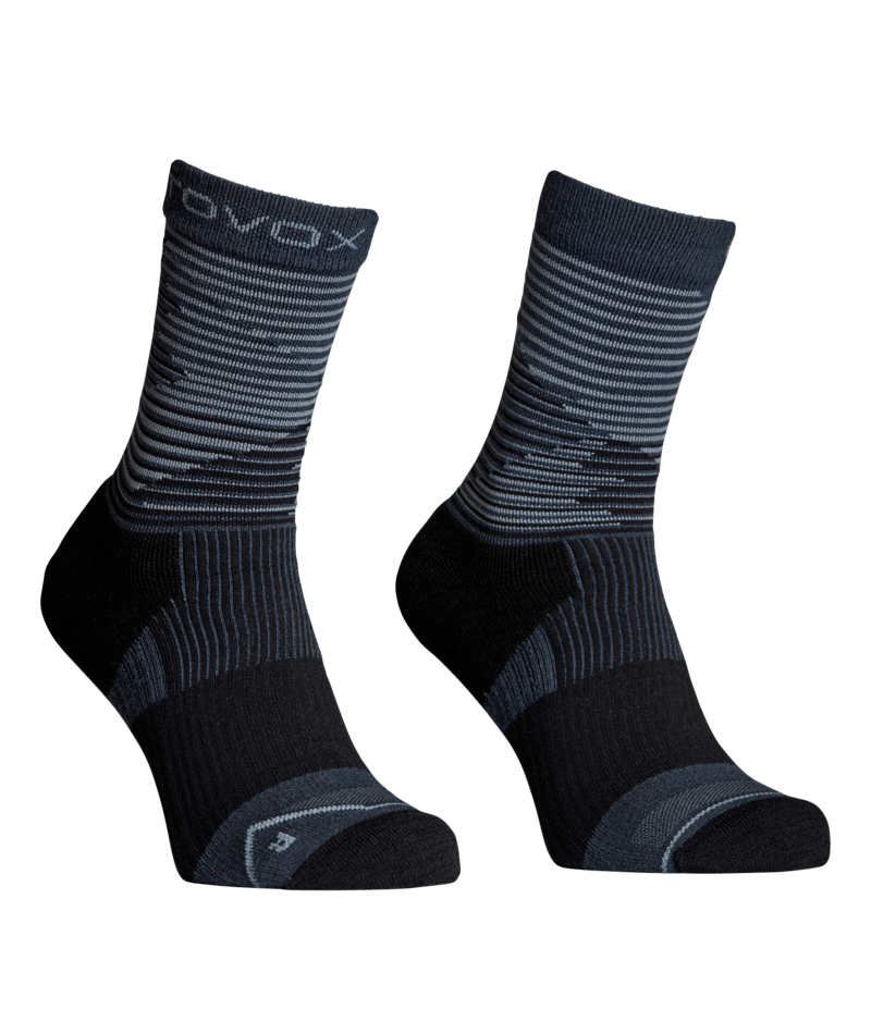 "ALL MOUNTAIN MID SOCKS M" - "black raven"