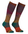 "ALL MOUNTAIN LONG SOCKS M" - "clay orange"
