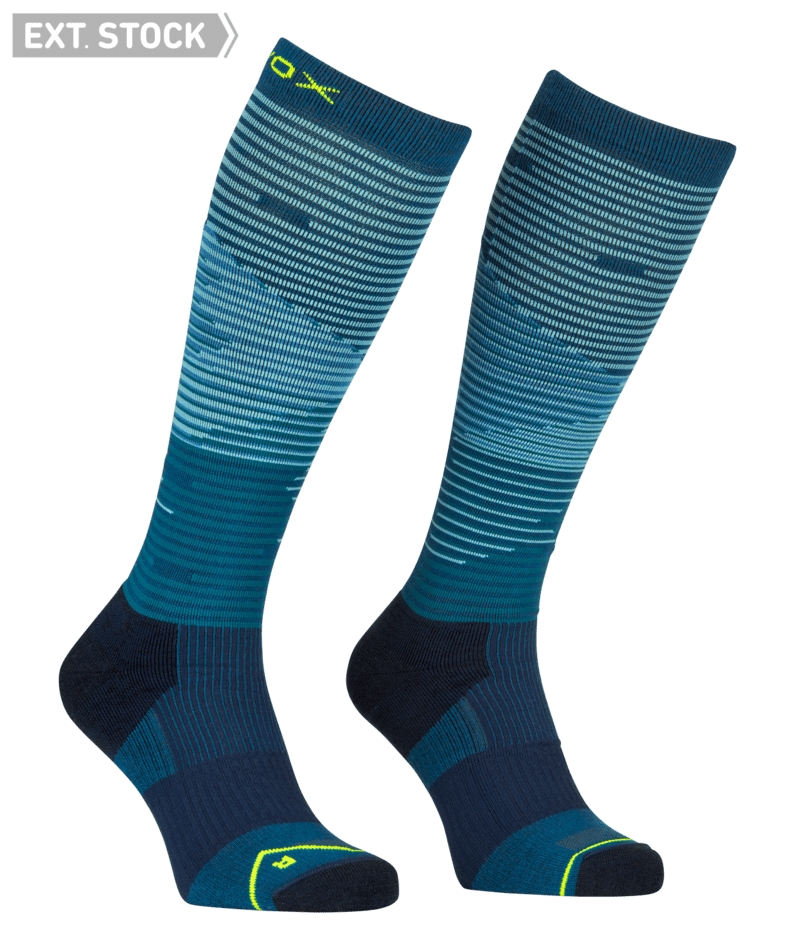 "ALL MOUNTAIN LONG SOCKS M" - "petrol blue"