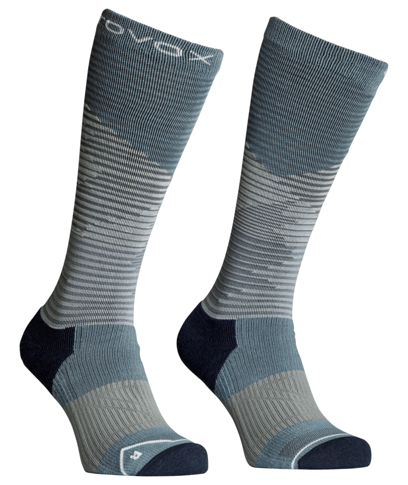 "ALL MOUNTAIN LONG SOCKS M" - "icy shore"