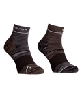 "ALPINE QUARTER SOCKS M" - "dark chestnut"