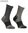 "ALPINE MID SOCKS M" - "black raven"