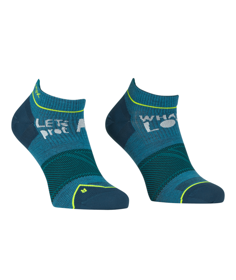 "ALPINE LIGHT LOW SOCKS M" - "mountain blue"