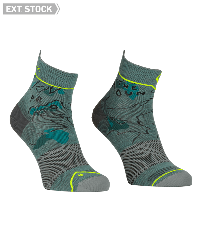 "ALPINE LIGHT QUARTER SOCKS M" - "arctic grey"