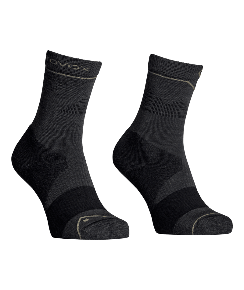 "ALPINE PRO COMP MID SOCKS M" - "black raven"