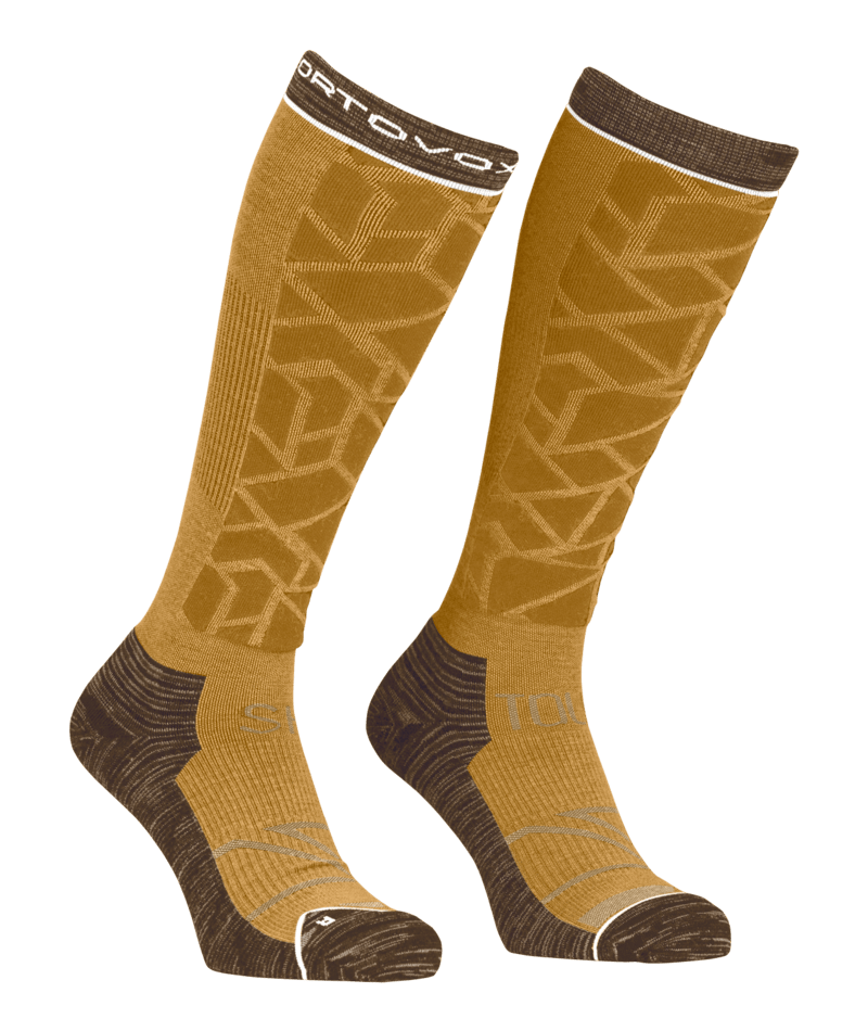 "SKI TOUR COMP LONG SOCKS M" - "dark cumin"