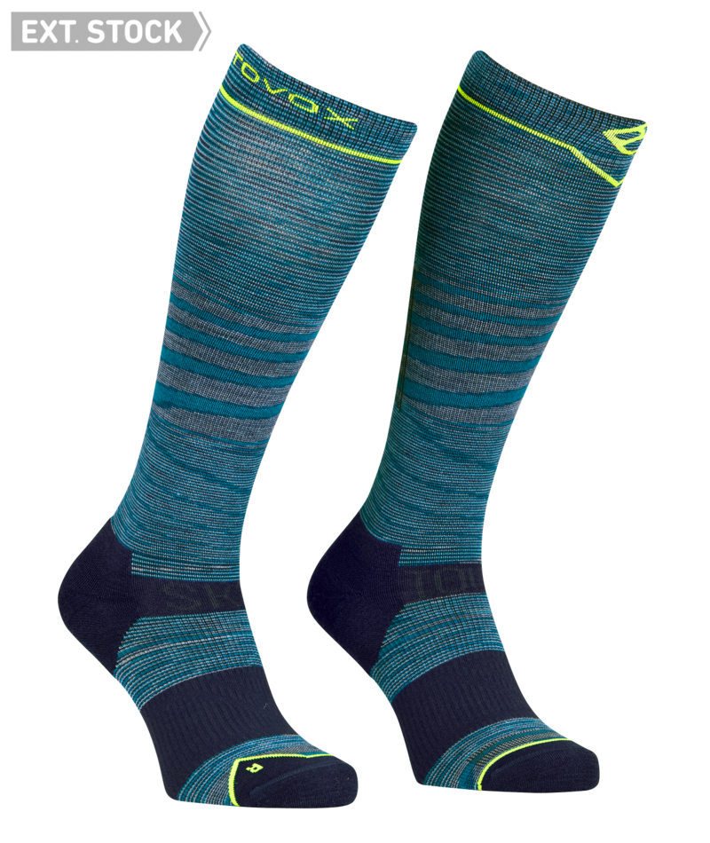 "SKI TOUR LT COMP LONG SOCKS M" - "petrol blue blend"