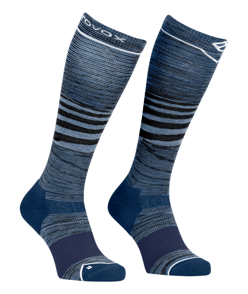 "SKI TOUR LT COMP LONG SOCKS M" - "blue nunatak blend"