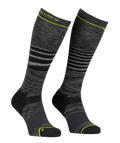 "SKI TOUR LT COMP LONG SOCKS M" - "black steel blend"