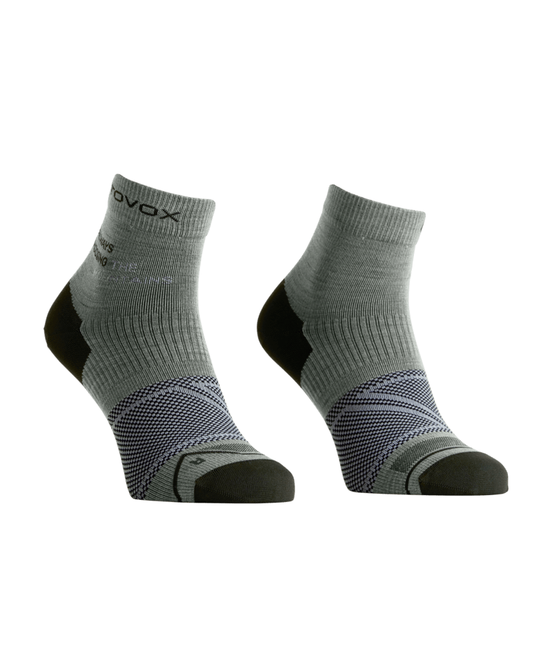 "ALPINE LIGHT QUARTER SOCKS M" - "green sage"
