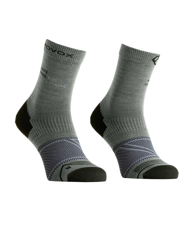 "ALPINE LIGHT COMP MID SOCKS M" - "green sage"