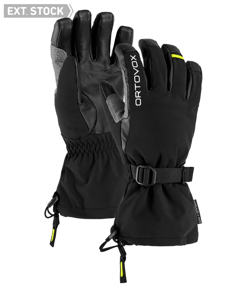 "MERINO MOUNTAIN GLOVE M" - "black raven"