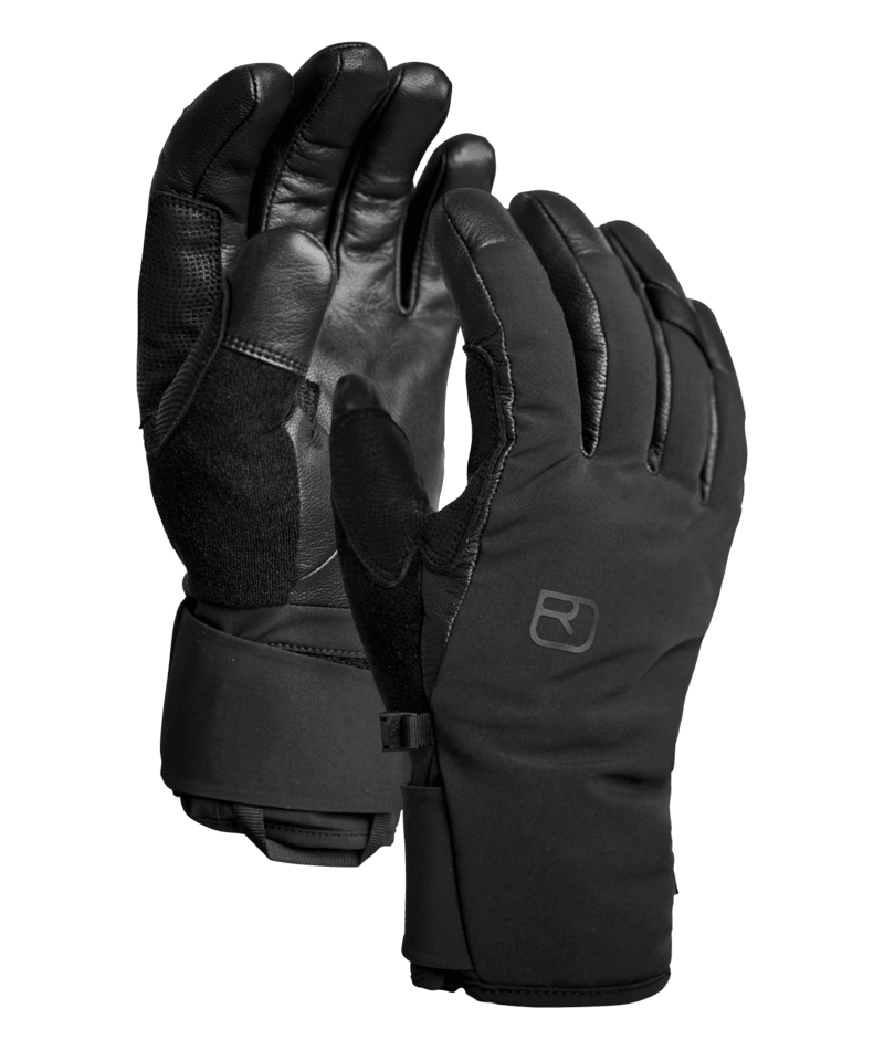 "MERINO MOUNTAIN GLOVE M" - "black raven"