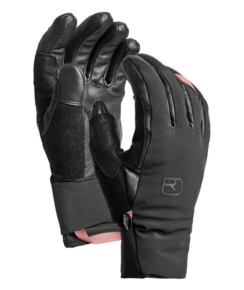 "MERINO MOUNTAIN GLOVE W" - "black raven"