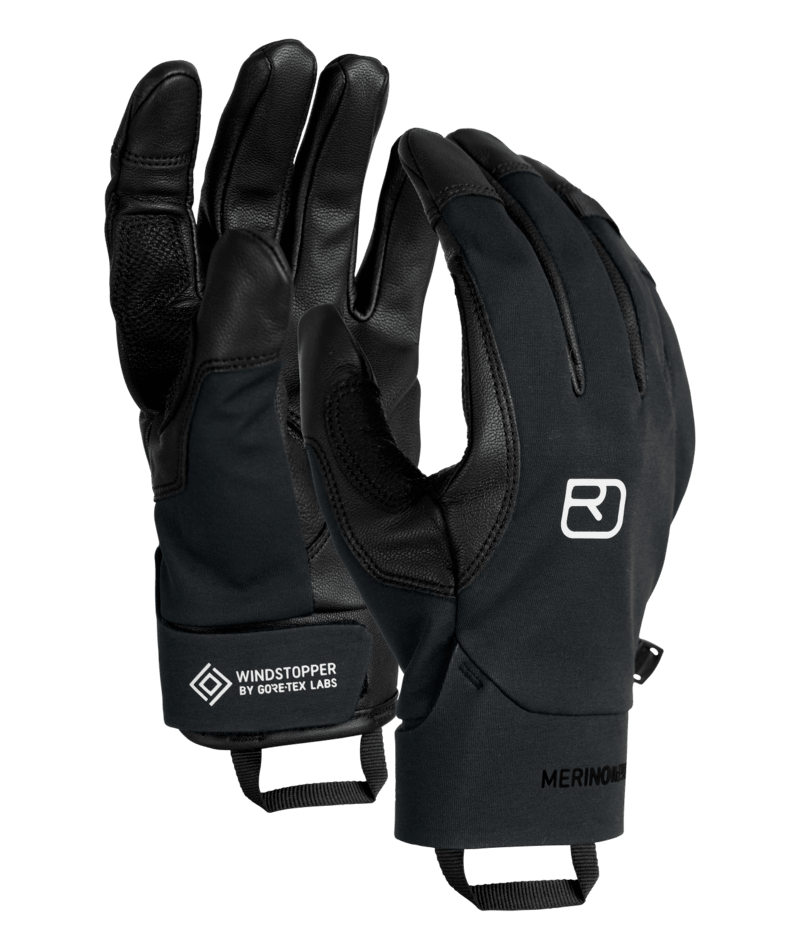 "ORTLER TOUR GLOVE M" - "black raven"