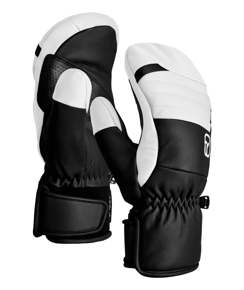 "FULL LEATHER MITTEN W" - "black raven"