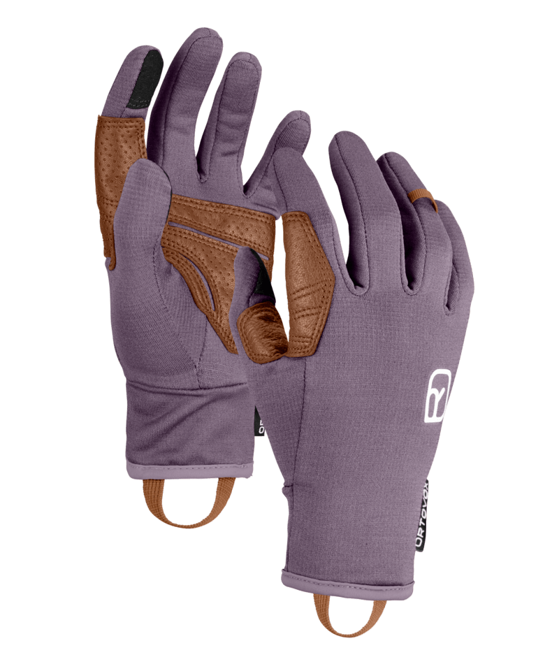 "FLEECE LIGHT GLOVE W" - "wild berry"