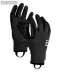 "FLEECE LIGHT GLOVE W" - "black raven"