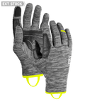 "FLEECE LIGHT GLOVE M" - "black steel blend"