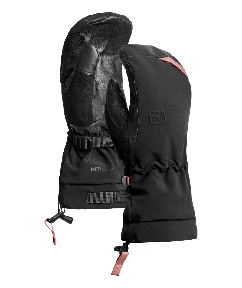 "MERINO FREERIDE MITTEN W" - "black raven"
