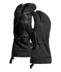"MERINO FREERIDE 3 FINGER GLOVE M" - "black raven"