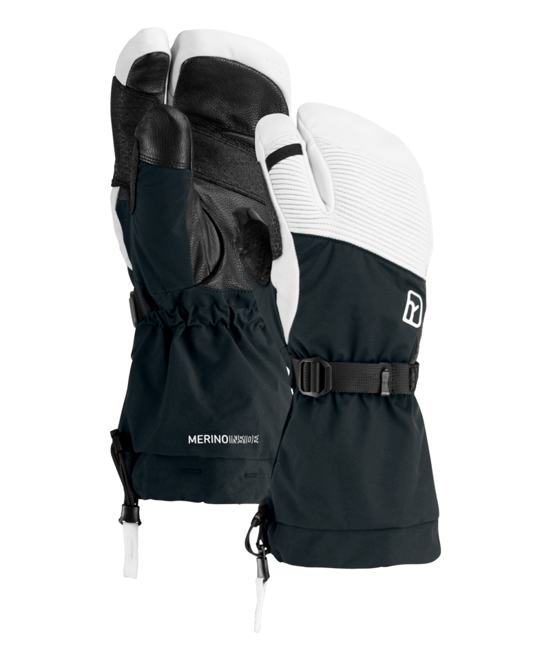 "FREERIDE 3 FINGER GLOVE PRO" - "black raven"