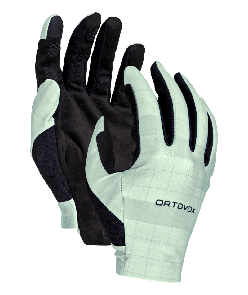 "MTB LIGHT GLOVE M" - "green acid motion aop"