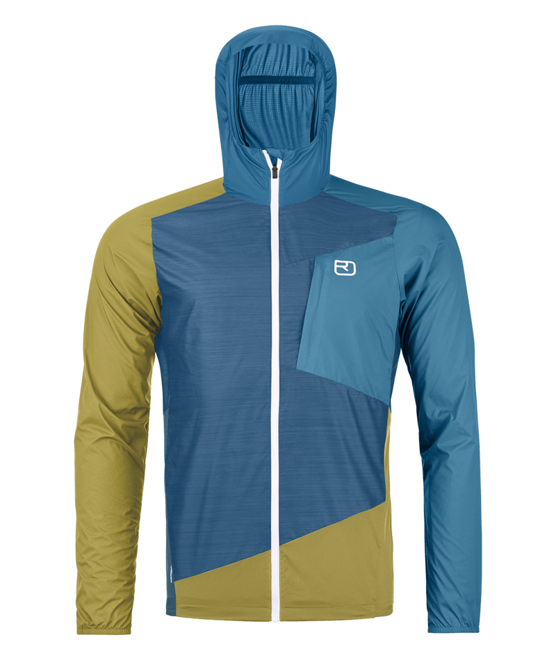 "WINDBREAKER JACKET M" - "petrol blue"