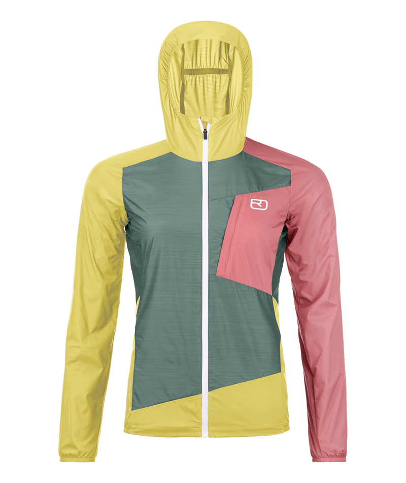 "WINDBREAKER JACKET W" - "arctic grey"