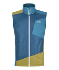 "WINDBREAKER VEST M" - "petrol blue"