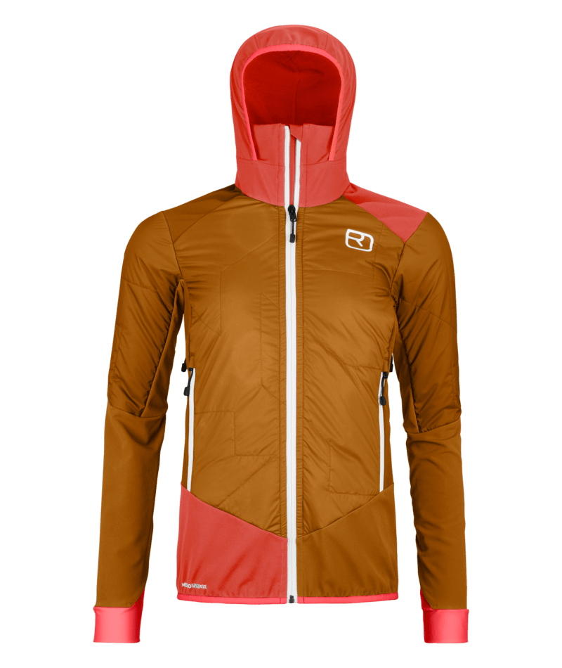 "SWISSWOOL COL BECCHEI HYBRID JACKET W" - "sly fox"