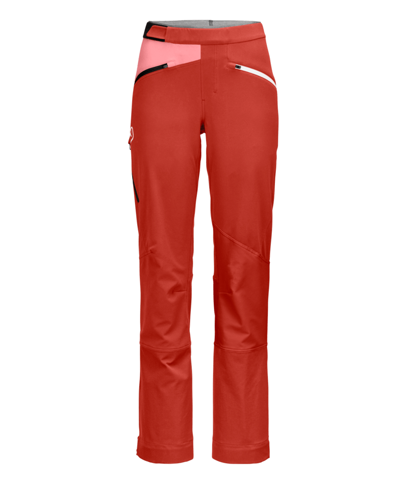 "COL BECCHEI PANTS W" - "sunset orange"