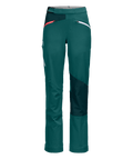 "COL BECCHEI PANTS W" - "pacific green"
