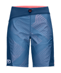 "COL BECCHEI WB SHORTS W" - "petrol blue"