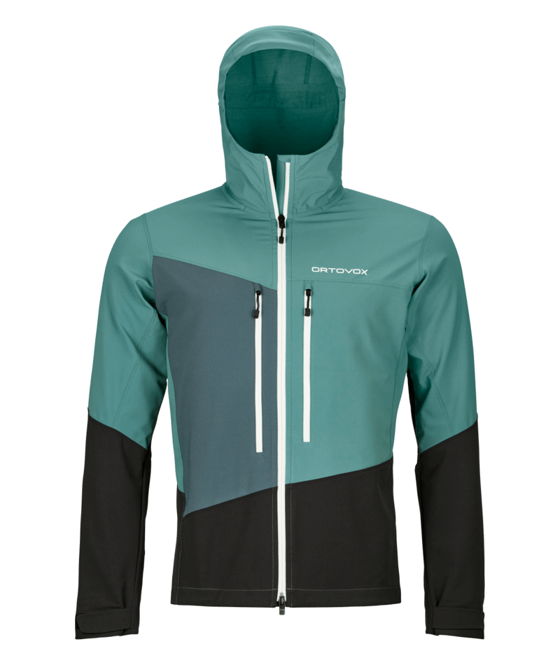 "WESTALPEN SOFTSHELL JACKET M " - "arctic grey"