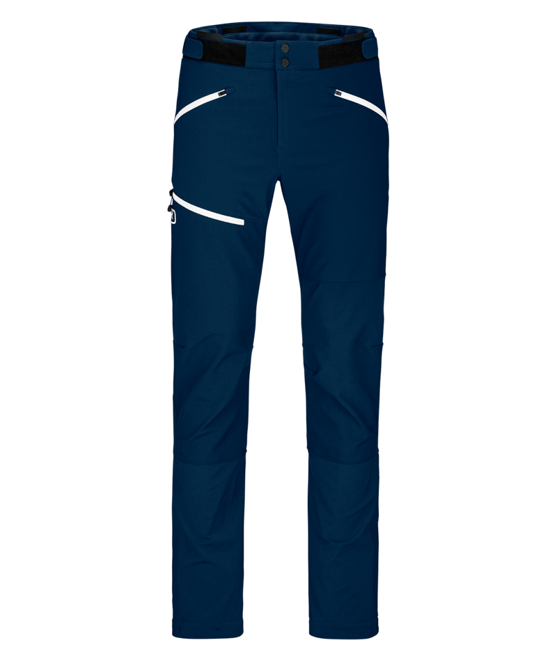 "WESTALPEN SOFTSHELL PANTS M" - "deep ocean"