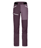 "WESTALPEN SOFTSHELL PANTS W " - "dark wild berry"