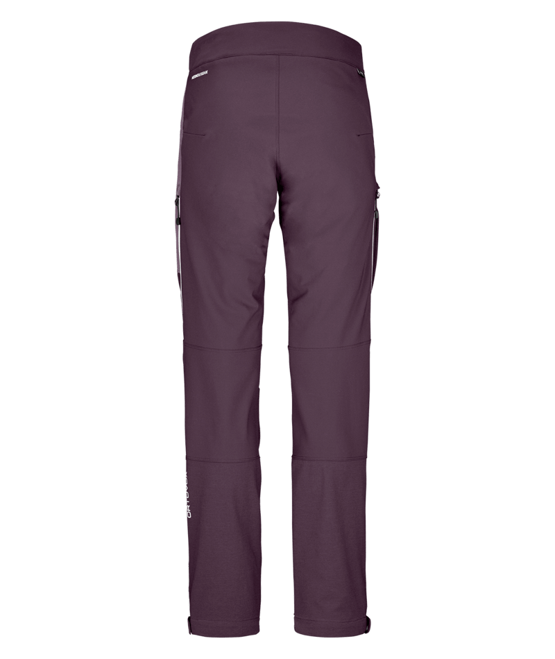 "WESTALPEN SOFTSHELL PANTS W " - "dark wild berry"