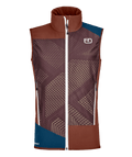 "COL BECCHEI VEST M" - "clay orange"