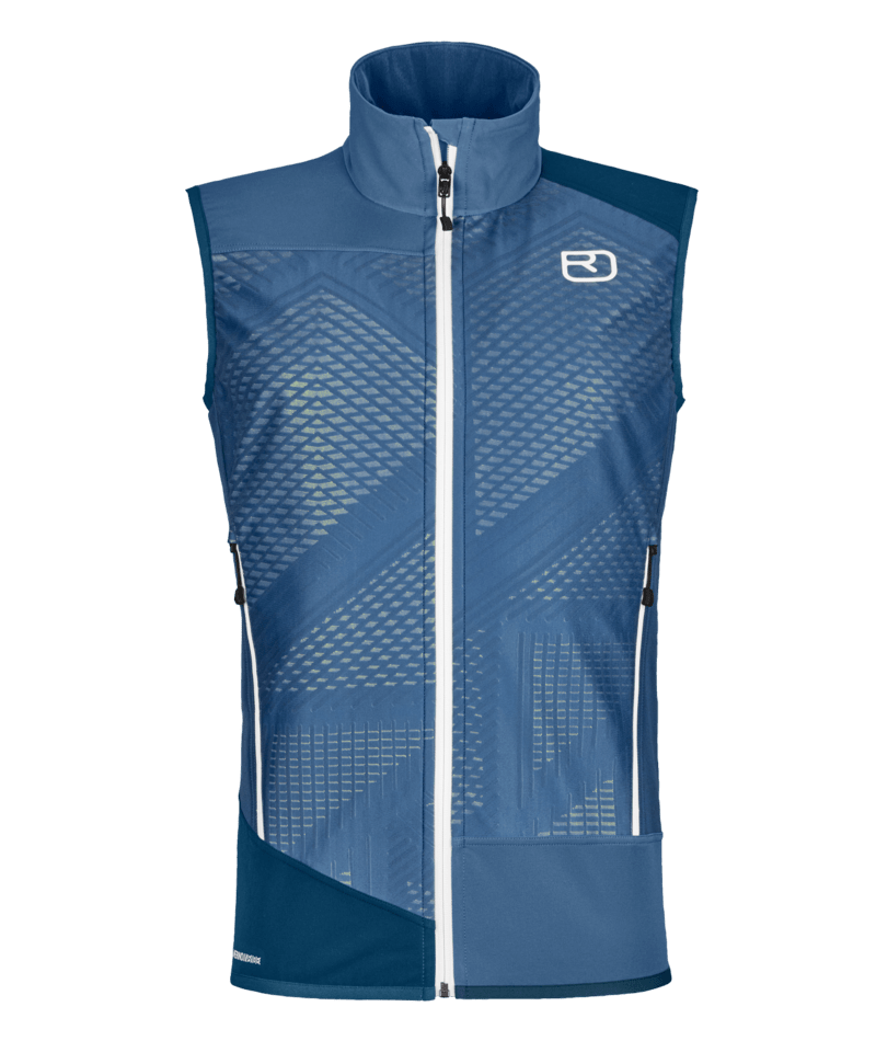 "COL BECCHEI VEST M" - "mountain blue"