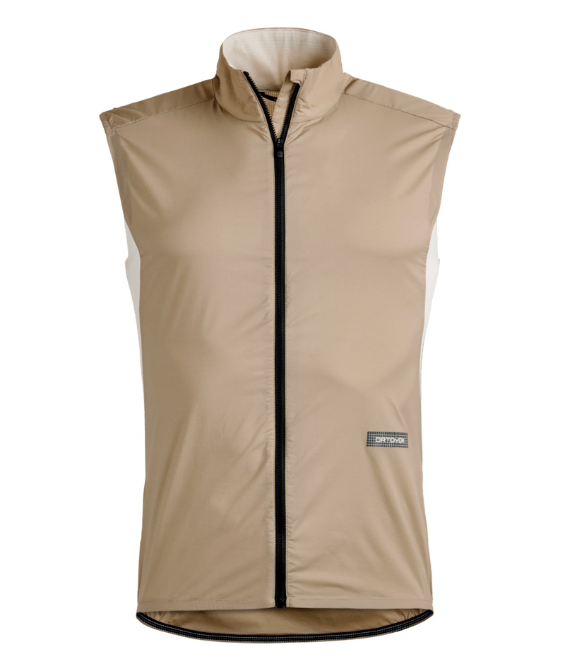 "SEQUENCE WIND VEST M" - "dark linen"