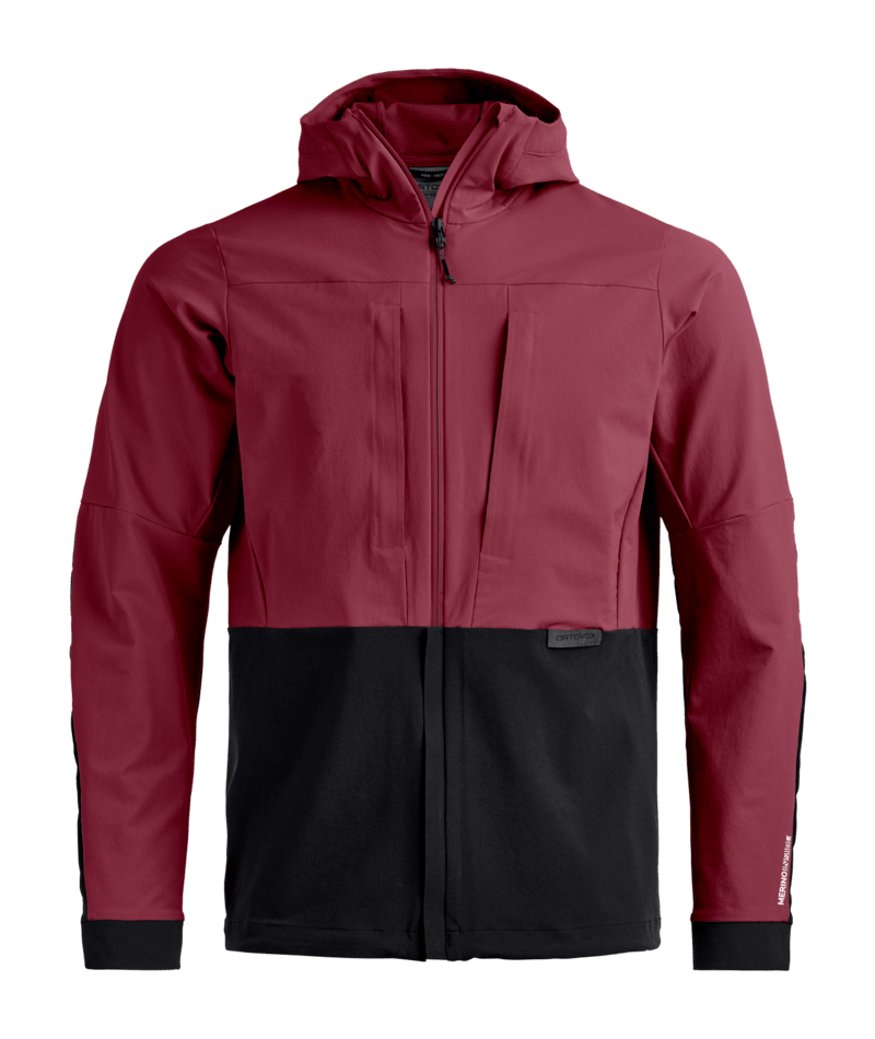 "TRAD PLUS JACKET M" - "red malbec"