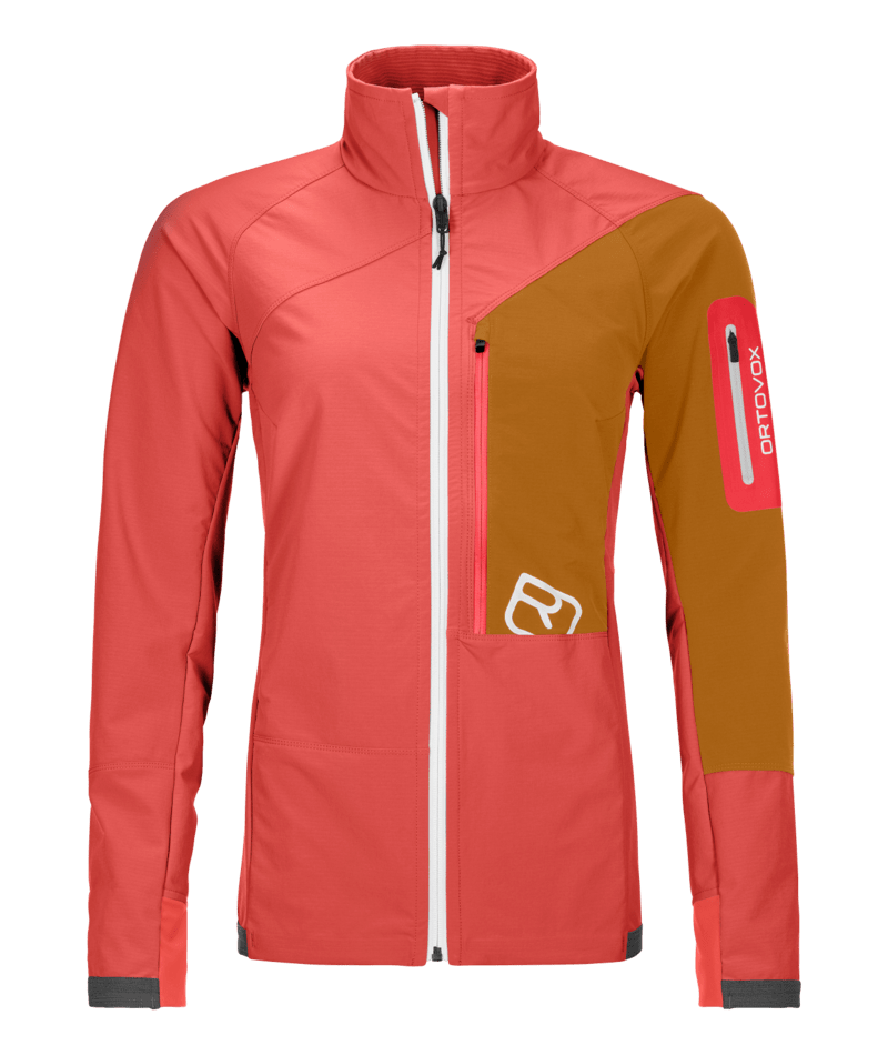 "BERRINO JACKET W" - coral