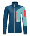 "BERRINO JACKET W" - "petrol blue"