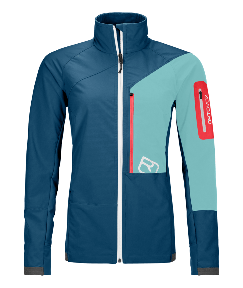 "BERRINO JACKET W" - "petrol blue"