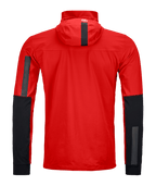 "RESCUE SOFTSHELL JACKET M" - "rescue red"