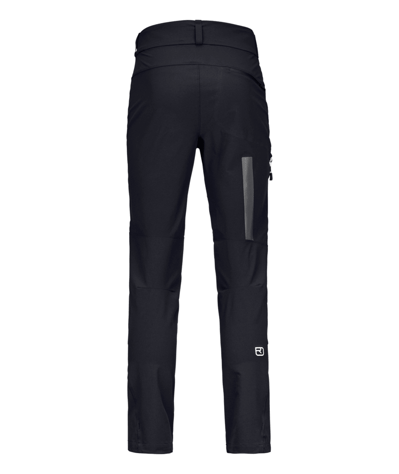 "RESCUE SOFTSHELL LIGHT PANTS M" - "deep black"