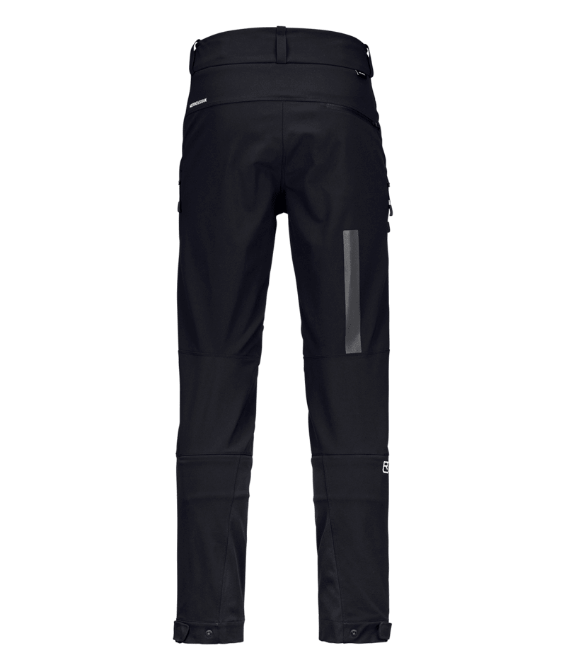 "RESCUE SOFTSHELL PLUS PANTS M" - "deep black"