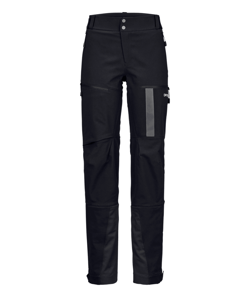 "RESCUE SOFTSHELL PLUS PANTS W" - "deep black"