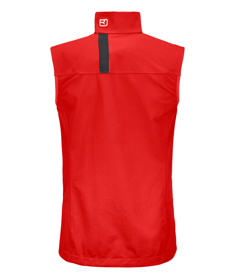 "RESCUE SOFTSHELL VEST M" - "rescue red"
